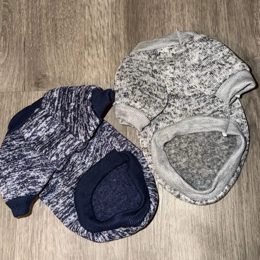 🇺🇸FIRM PRICE🇺🇸2 pieces Dog winter fleece sweater
